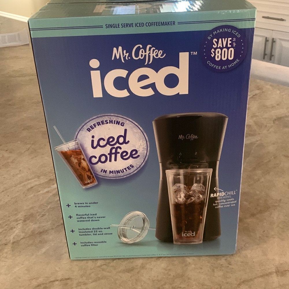 Mr Coffee Iced Coffee Maker NEW